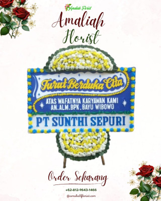 Papan Bunga Duka di Batupoaro
