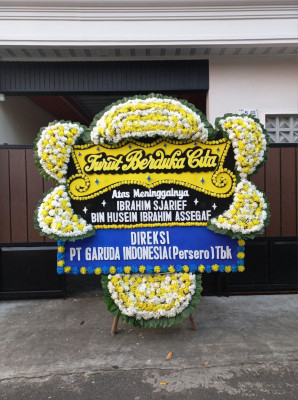 Papan Bunga Duka di Batupoaro